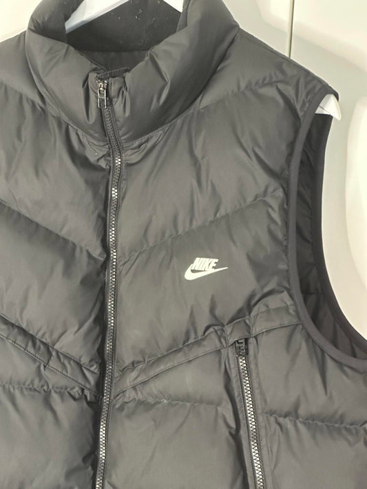 Nike Storm-Fit Puffer Gilet Black XL – Sleeveless Jacket