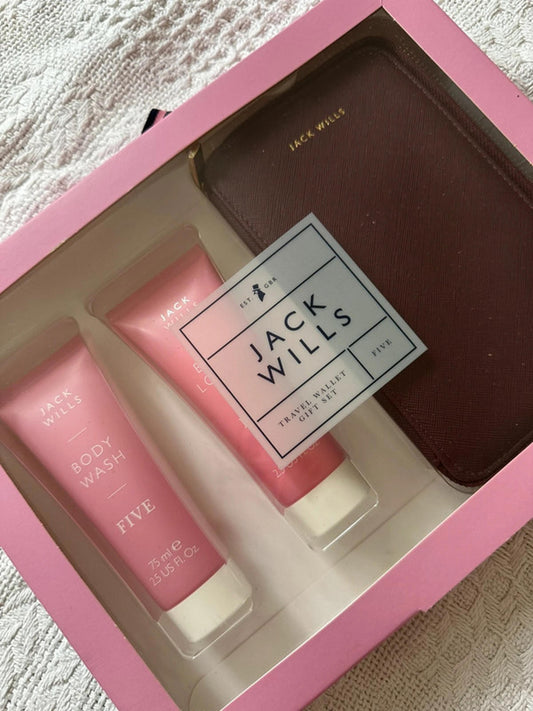Jack Wills Body Wash & Wallet Set