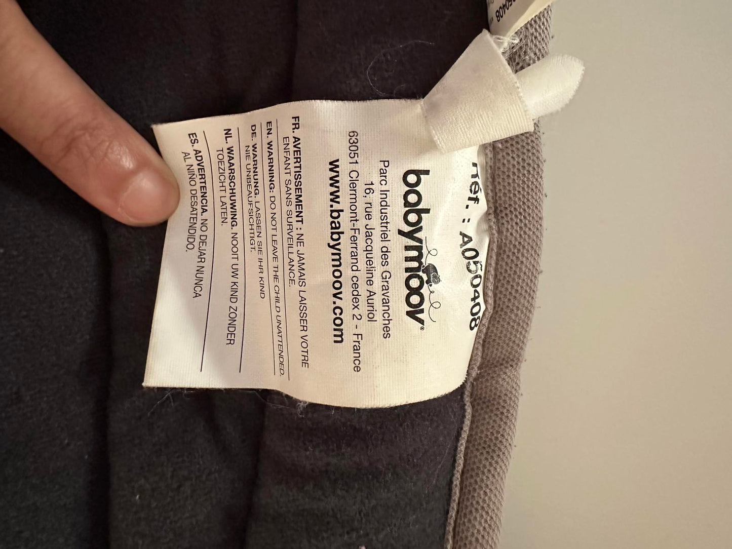Babymoov Cosydream & Newborn Support Bundle – Grey
