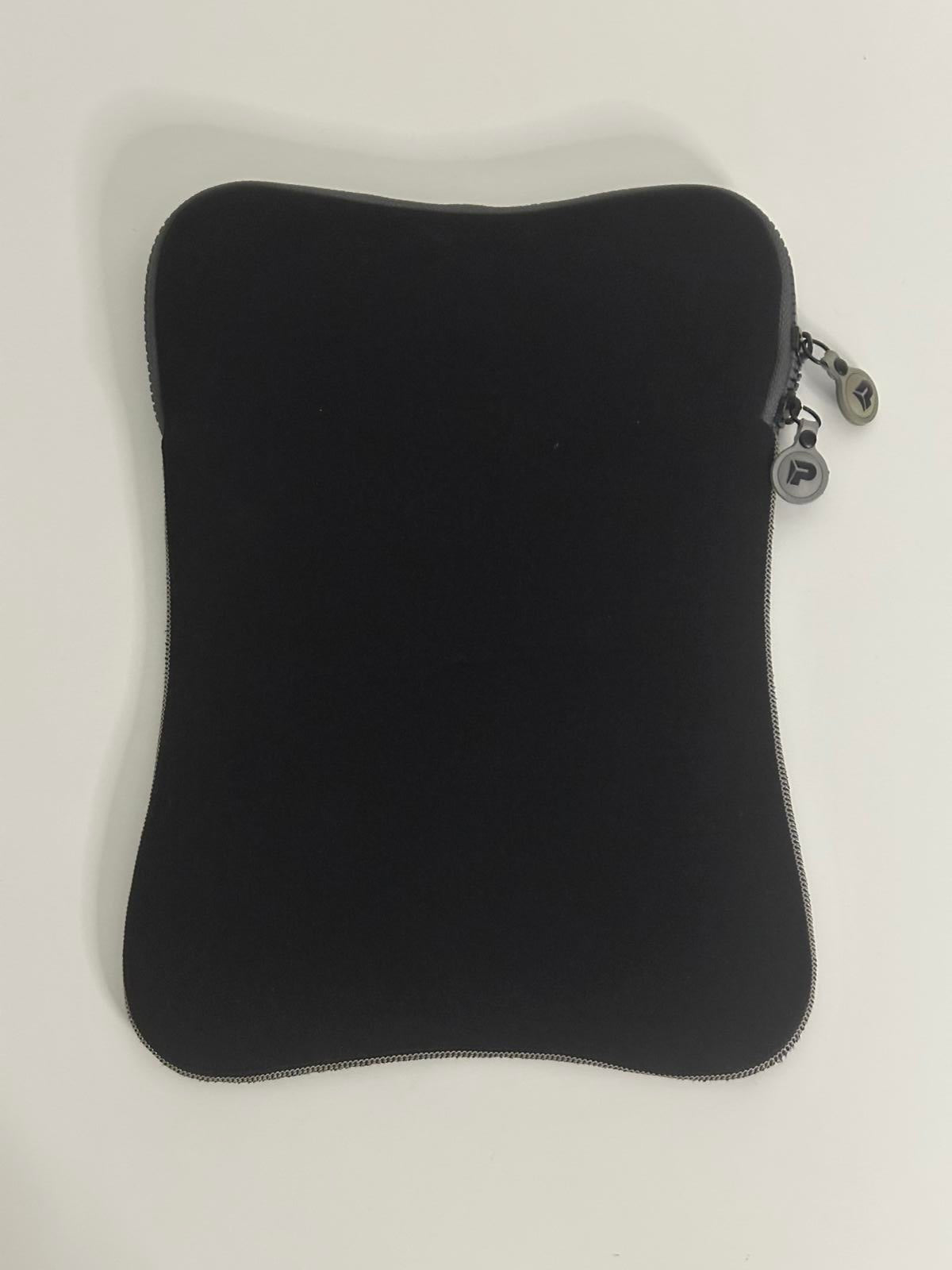 Port Black Laptop Sleeve – Lightweight Neoprene Case with Zip Closure