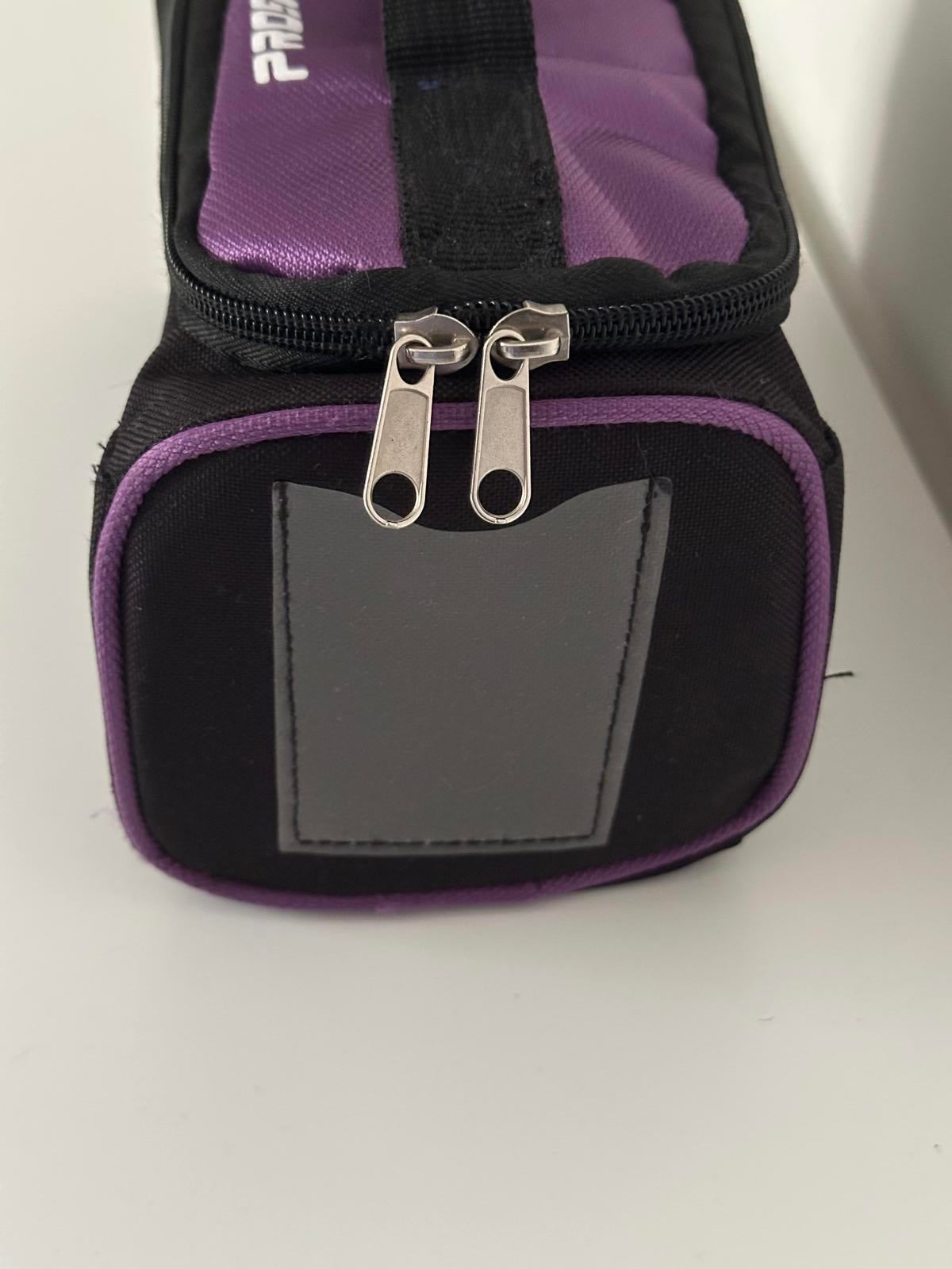 ProSportz Purple & Black Insulated Lunch Bag