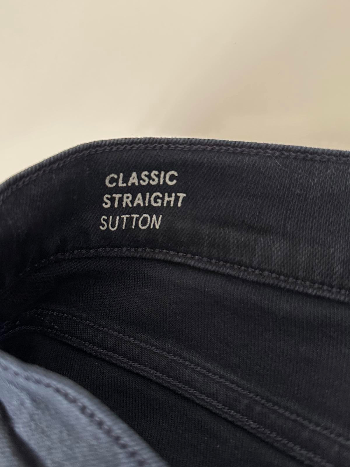 Tommy Hilfiger Denim Classic Straight Sutton Jeans – Black – W32 L34