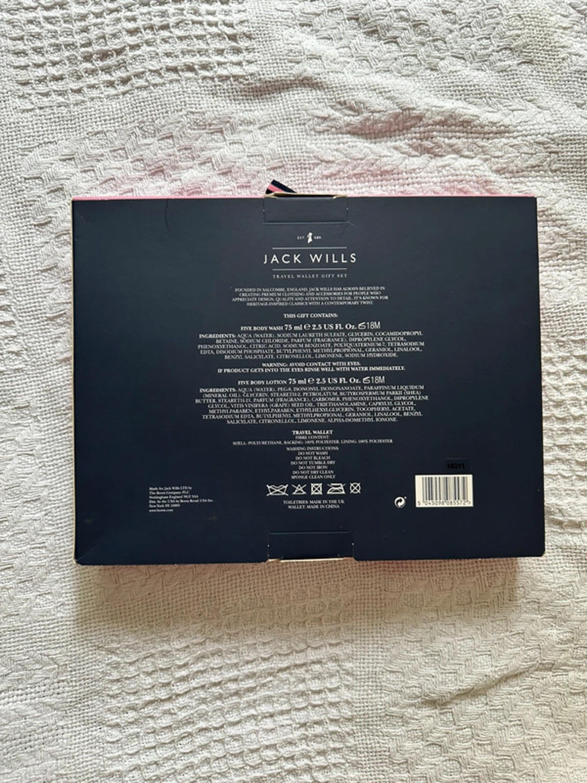 Jack Wills Body Wash & Wallet Set