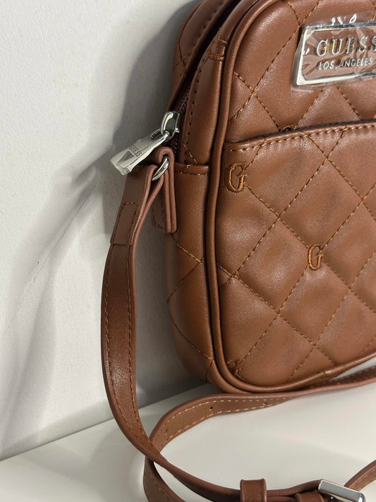 Guess Quilted Crossbody Bag – Small Travel Shoulder Bag