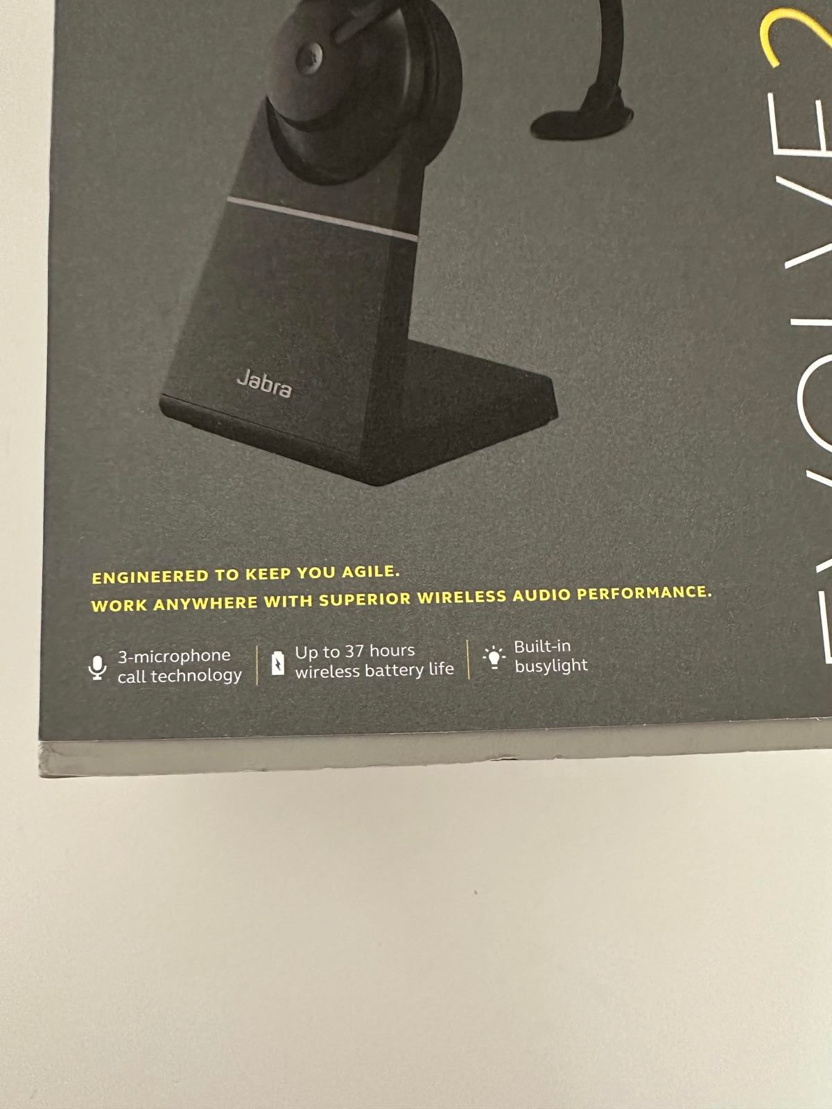 Jabra Evolve2 65 Wireless Headset (Teams‑Certified)