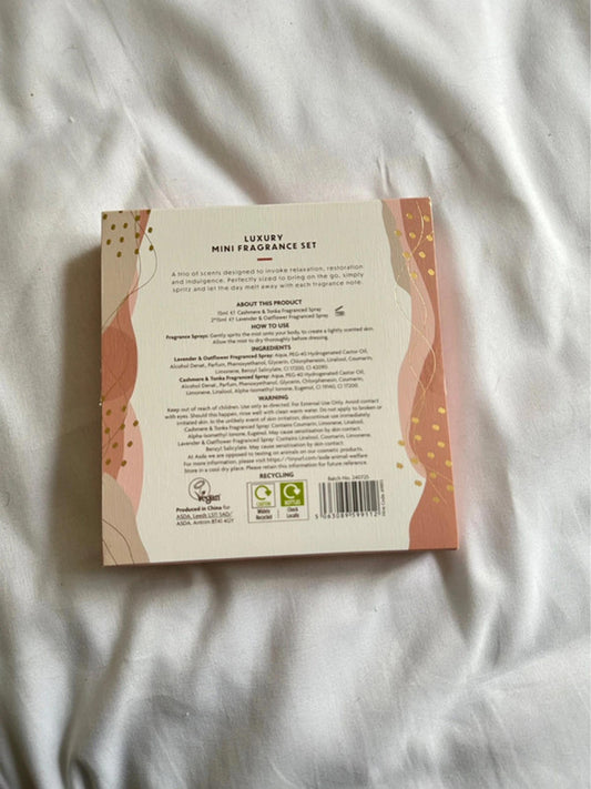 Luxury fragrance set