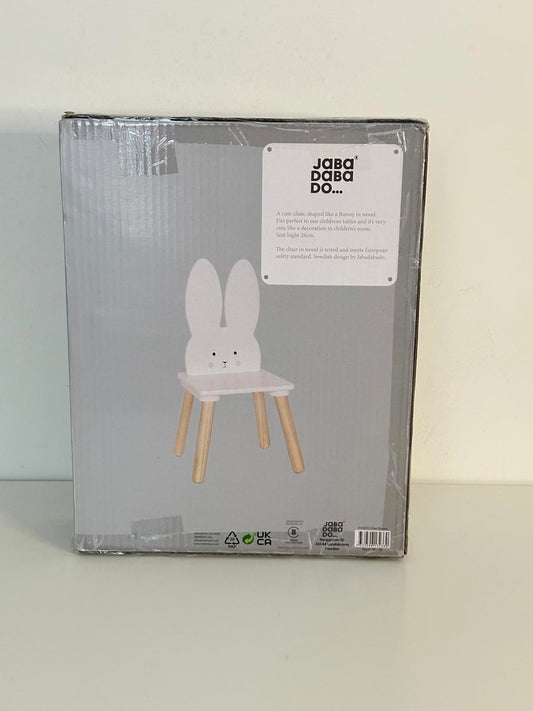Jabadabado Bunny Chair – Cute Wooden Kids Chair