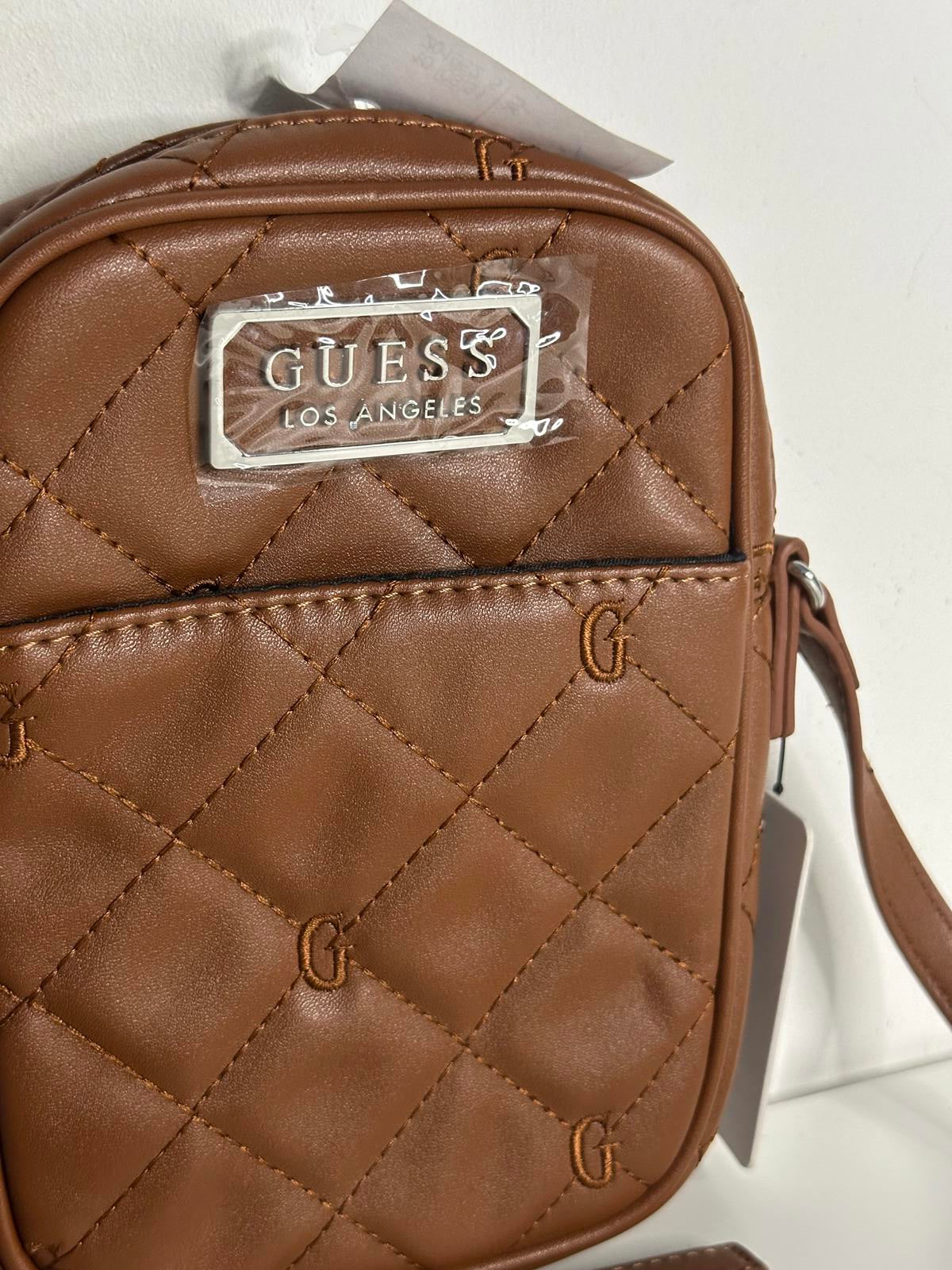 Guess Quilted Crossbody Bag – Small Travel Shoulder Bag
