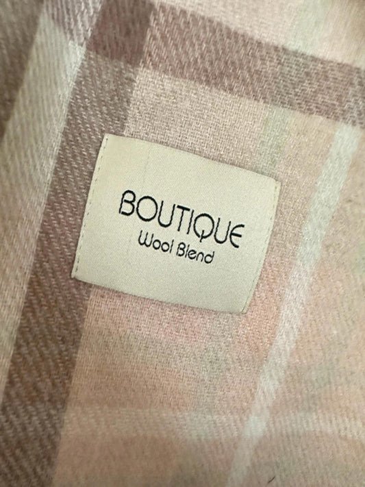 Boutique Wool Blend Tartan Scarf