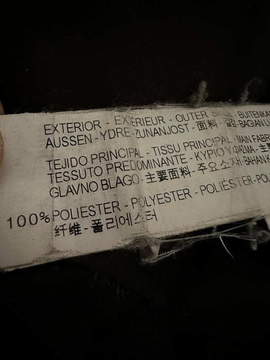 Black ZARA Basic Longline Puffer Coat with Faux-Fur Hood