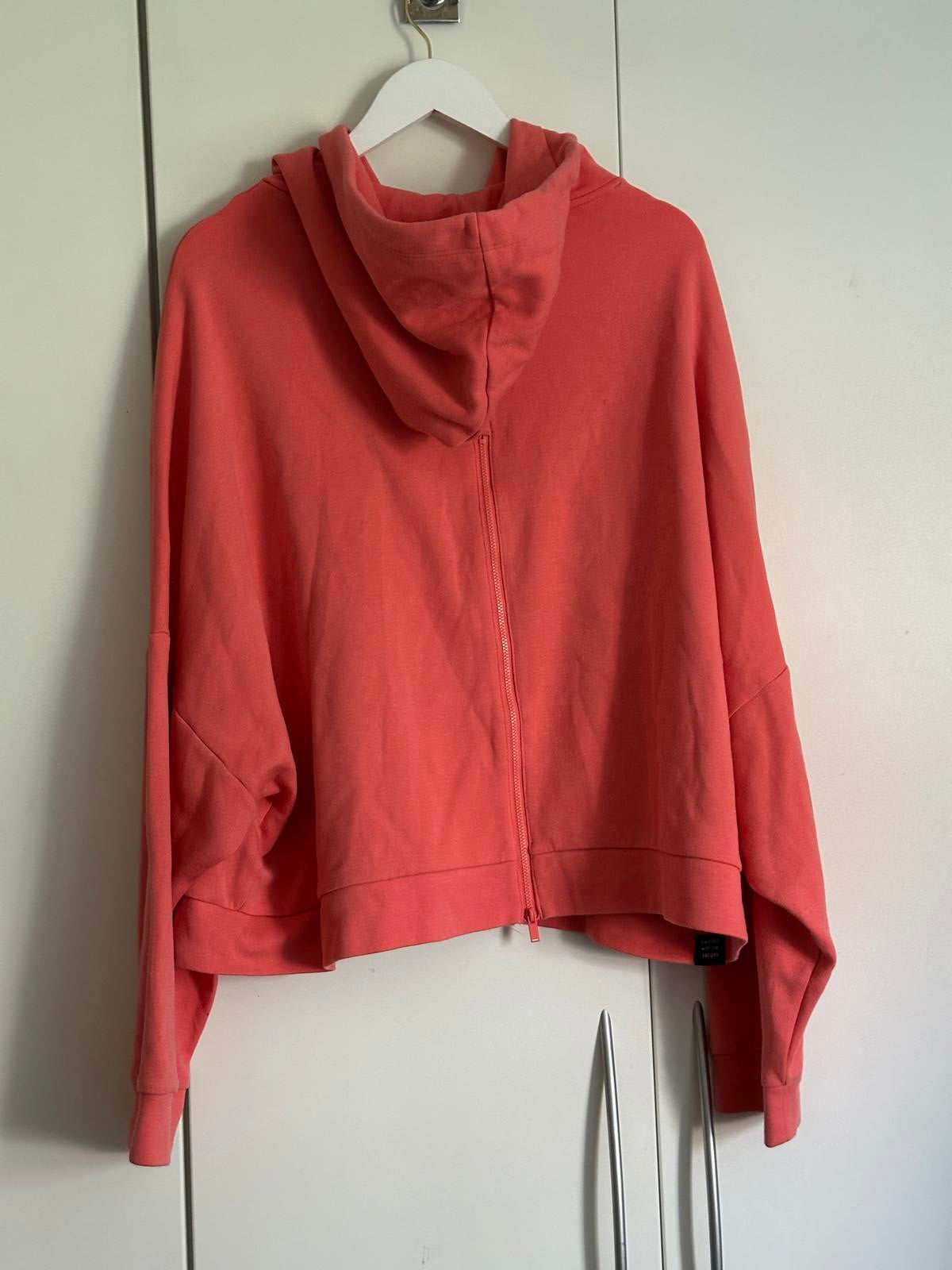 Adidas Pink Hoodie with Back Zip