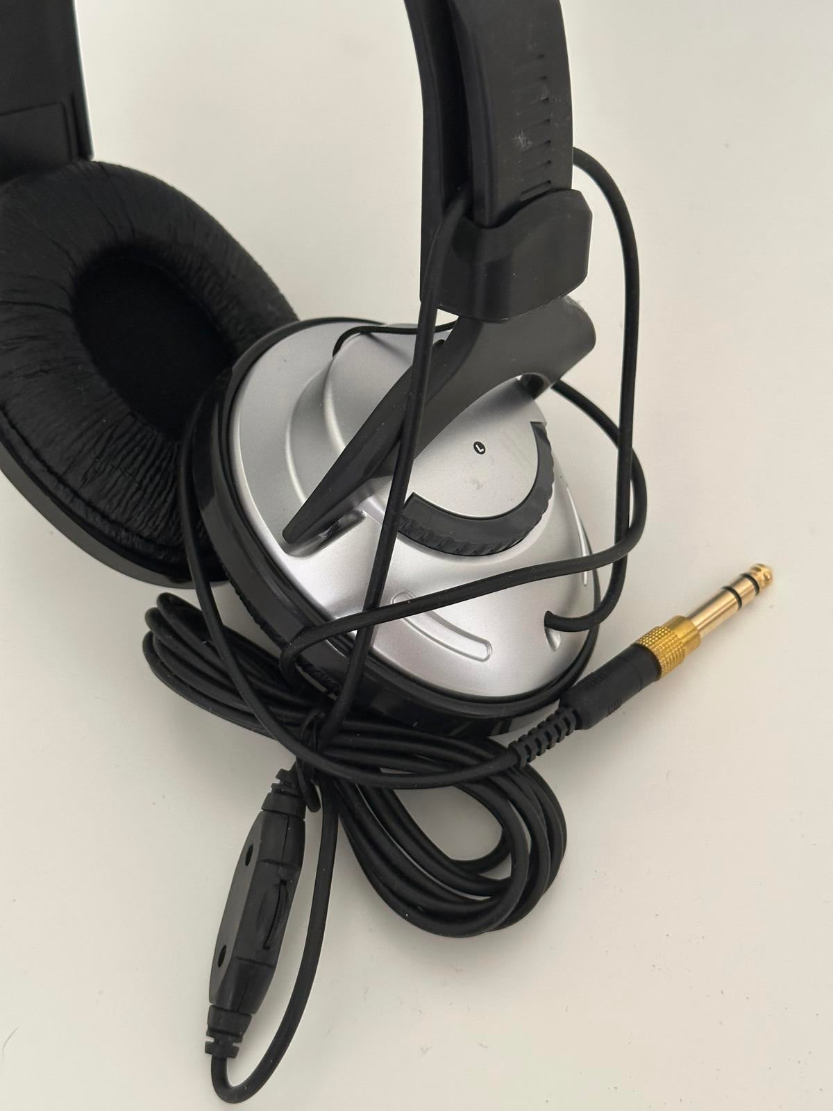 ALBA EMCD625 Hi-Fi Stereo Headphones with In-Line Volume Control
