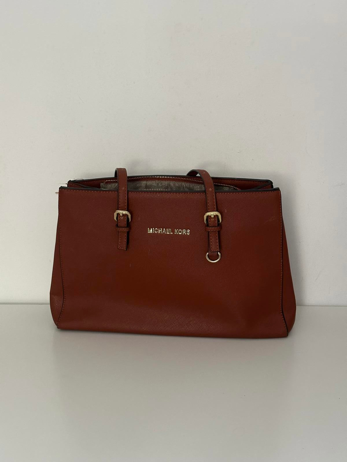 Michael Kors Tan Tote Bag – Elegant Everyday Designer Handbag