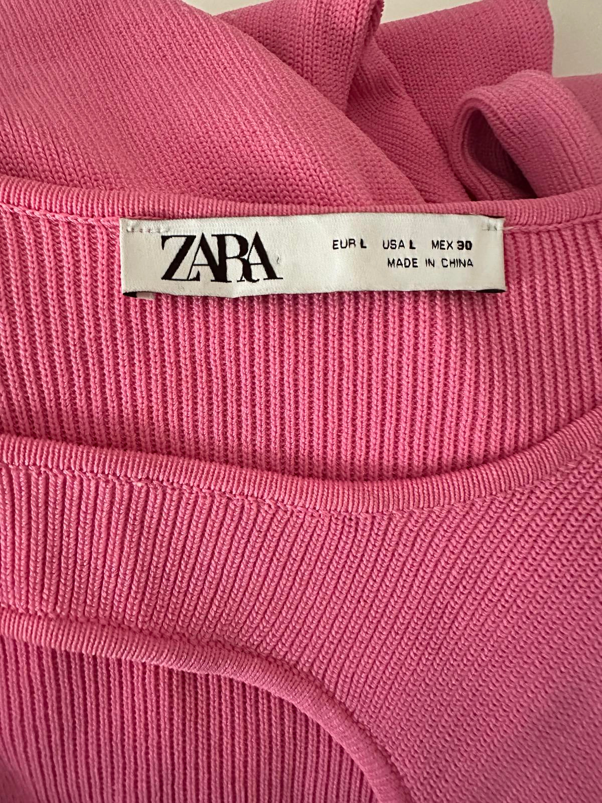 ZARA women’s ribbed knit top & dress bundle – 4 pieces