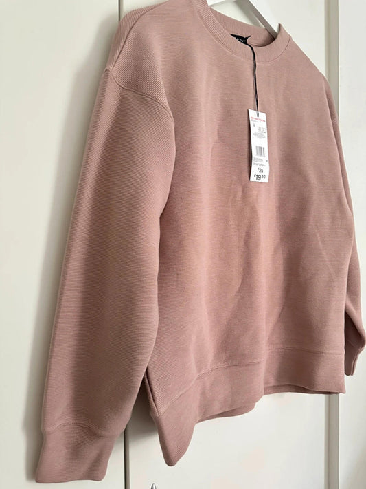 Casual Pink Sweatshirt by Active