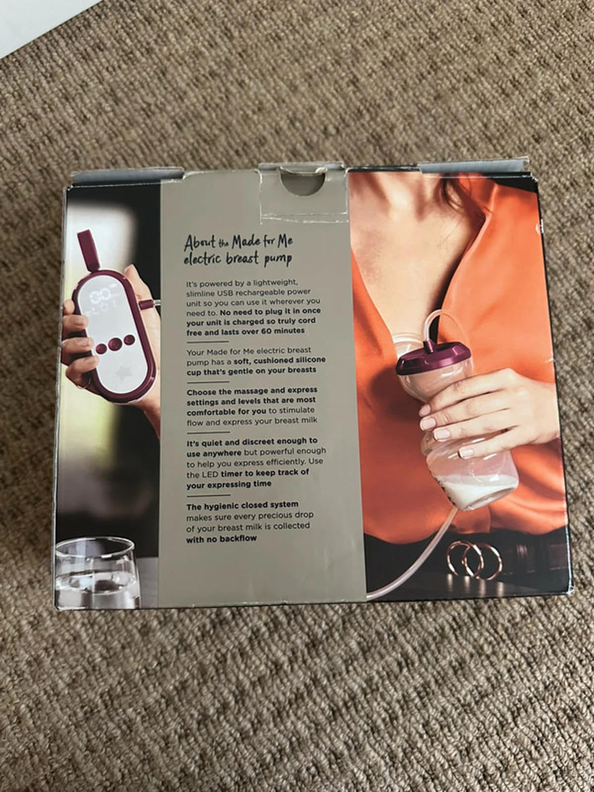 Tommee Tippee Made for Me Single Electric Breast Pump - Complete Set