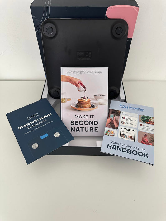 Second Nature Smart Bluetooth Body Scales – with App Connectivity