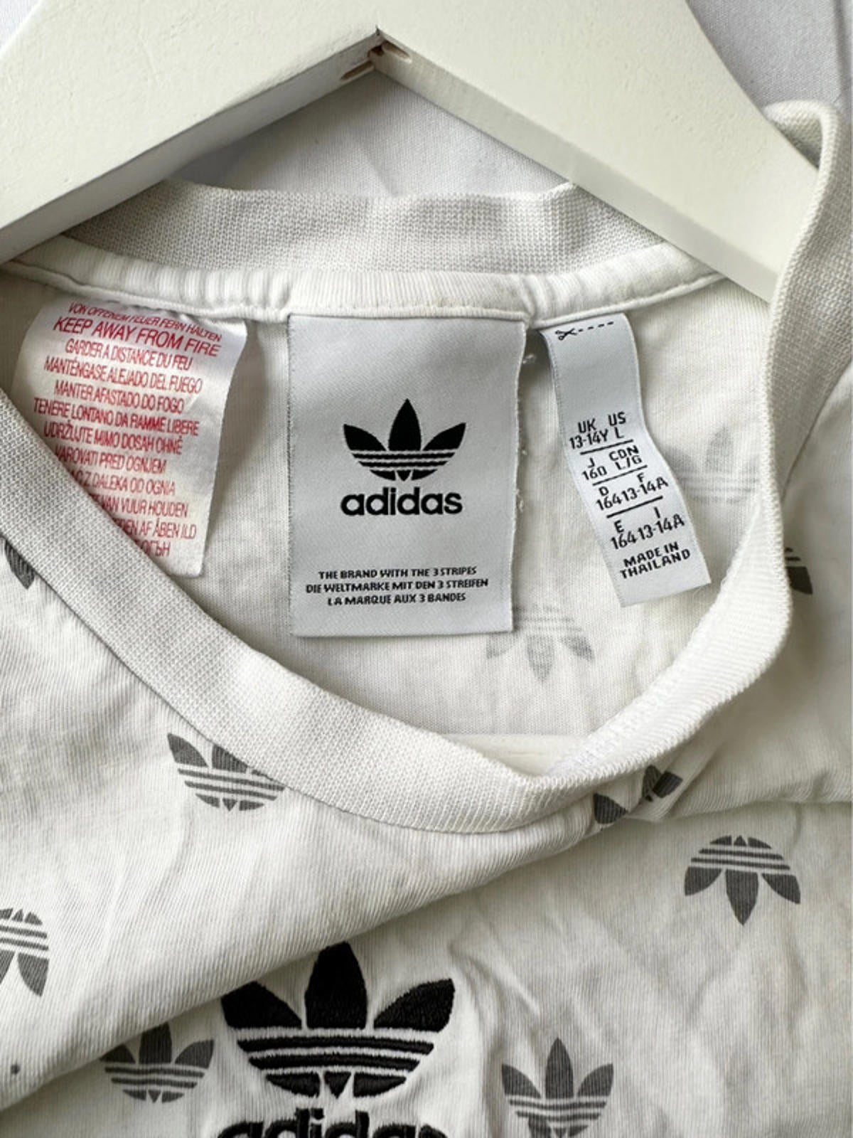 Adidas Men's Graphic Tee - Classic White with Iconic Logo