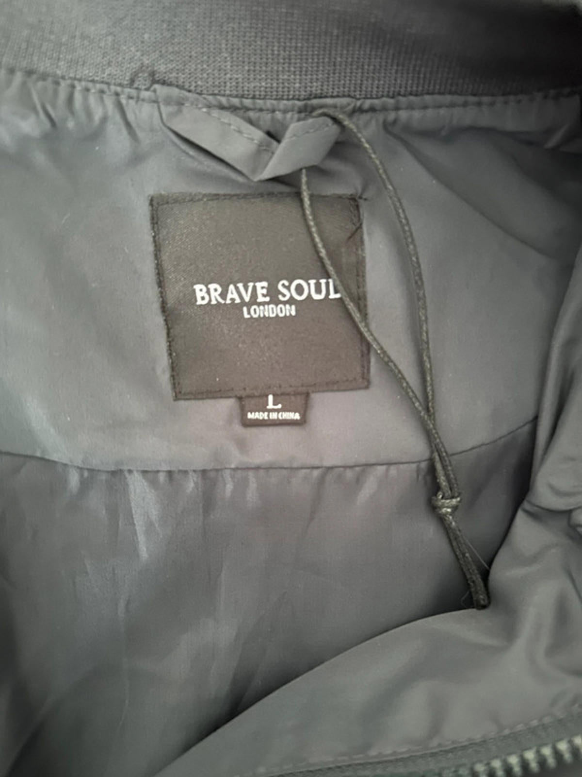 Brave Soul London Lightweight Bomber Jacket