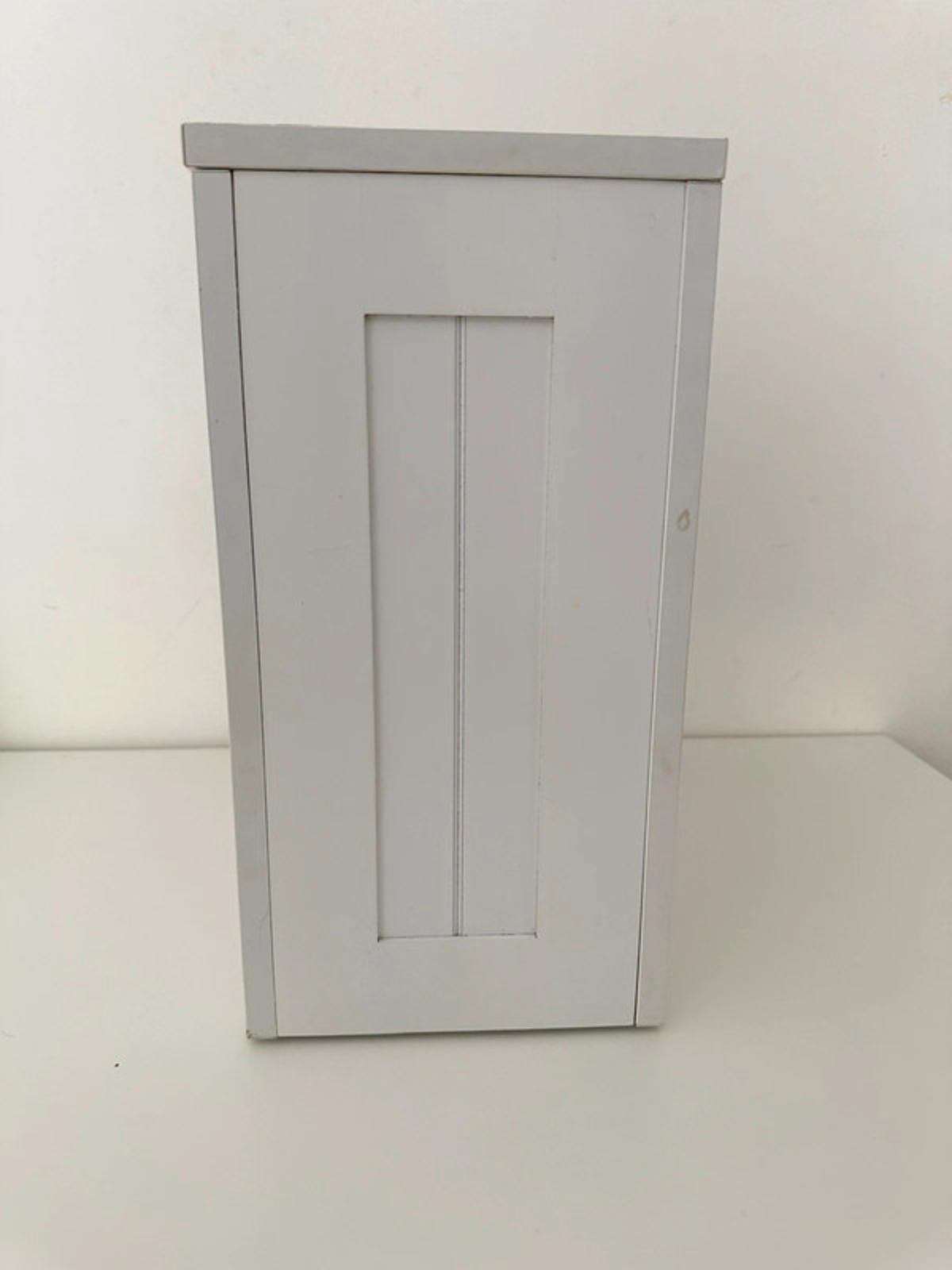 Charming White Wooden Storage/Letter Box