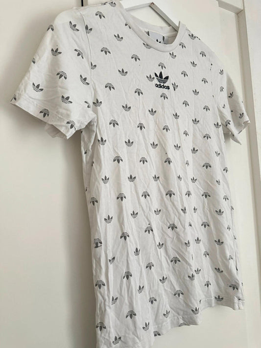Adidas Men's Graphic Tee - Classic White with Iconic Logo