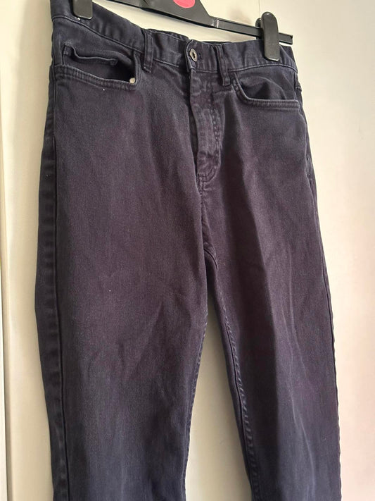 Zara Men's Premium Quality Five-Pocket Trousers – Black – Size 30