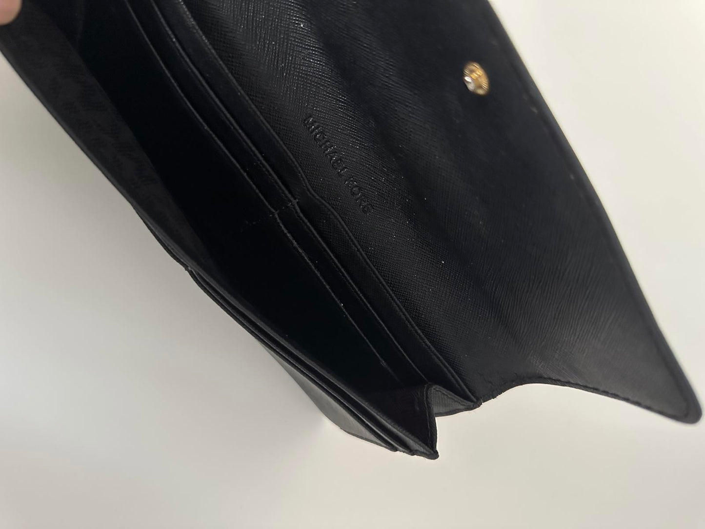 Michael Kors Black Long Wallet – Classic Designer Purse