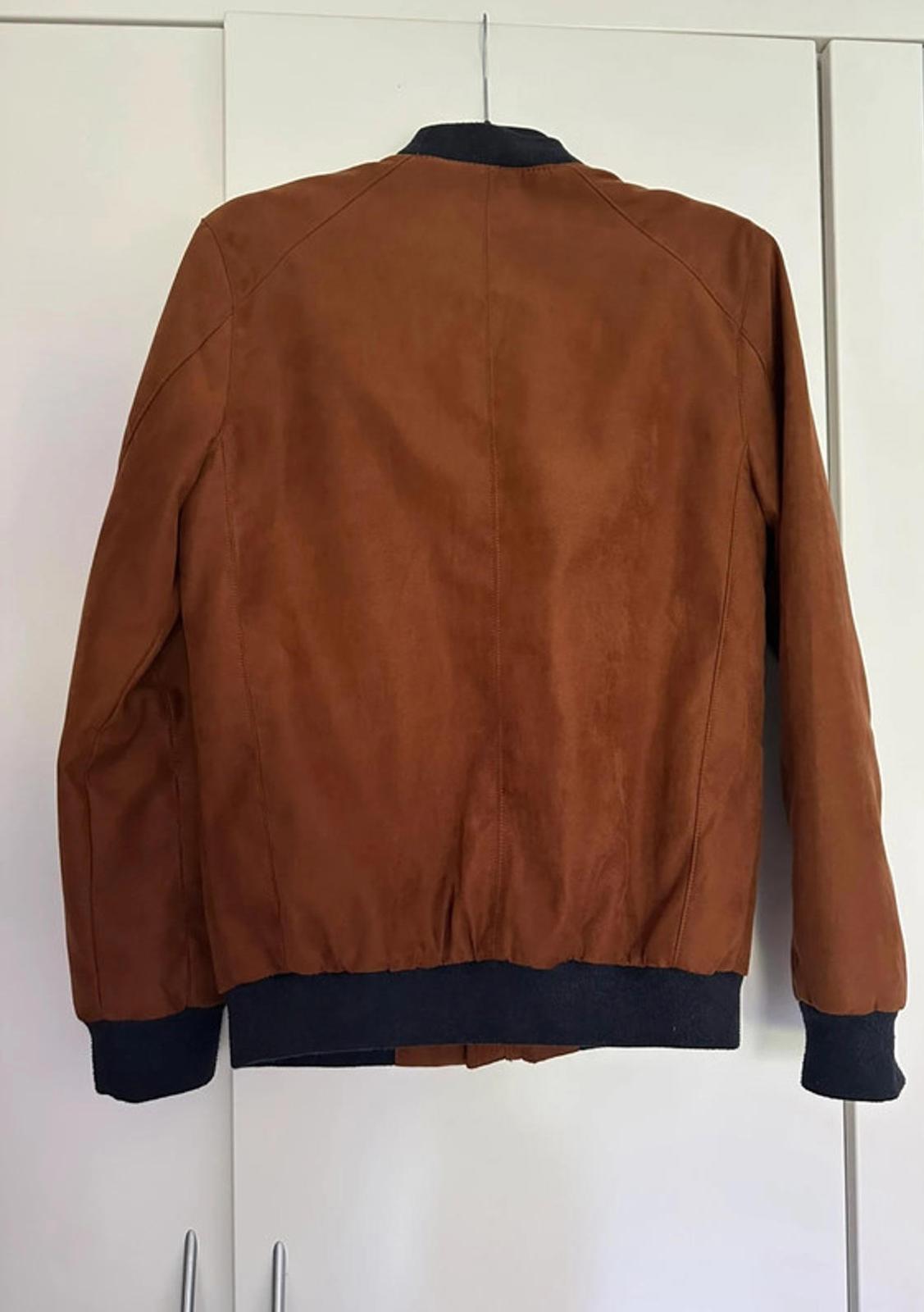 Burton Menswear London Brown Bomber Jacket