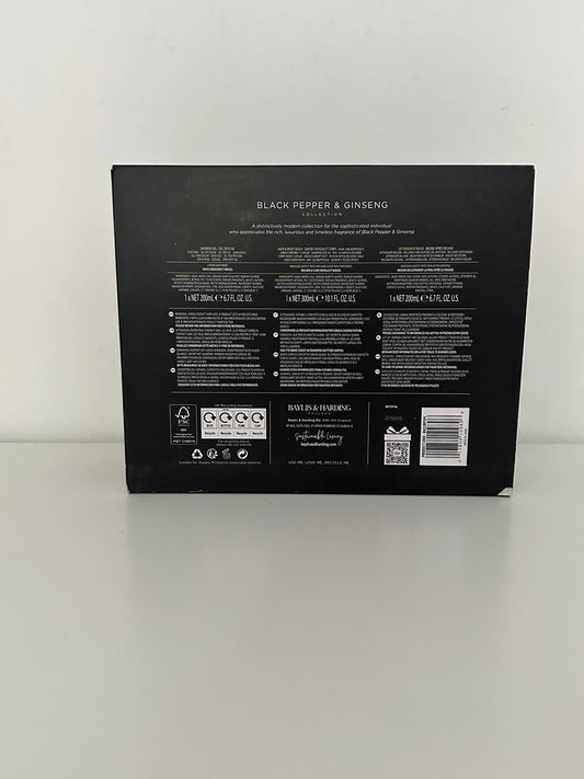 Baylis & Harding Black Pepper & Ginseng Men’s Gift Set – Signature Collection