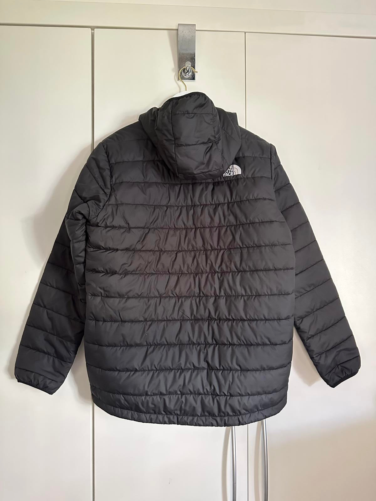 The North Face Youth XL Black Puffer Jacket with Hood