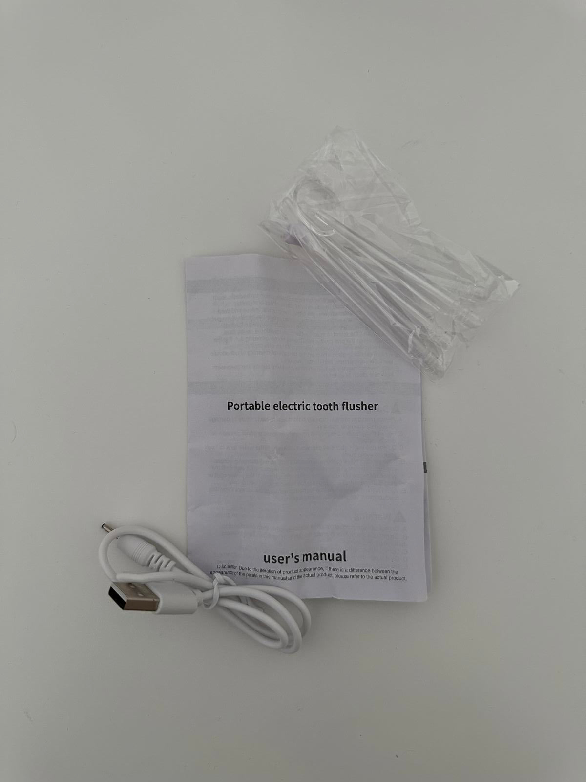 Portable Electric Tooth Flusher - 220ml Capacity -