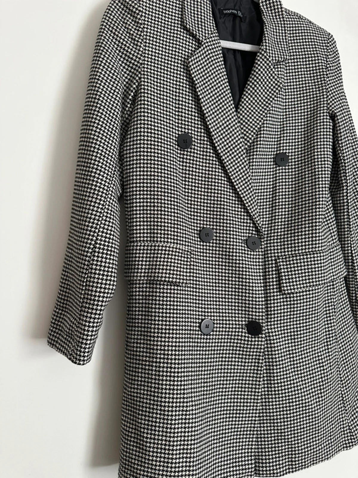 Double-Breasted Blazer Coat