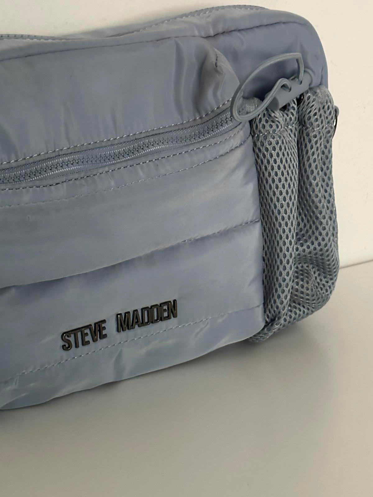 Steve Madden Light Blue Crossbody Bag with Adjustable Strap