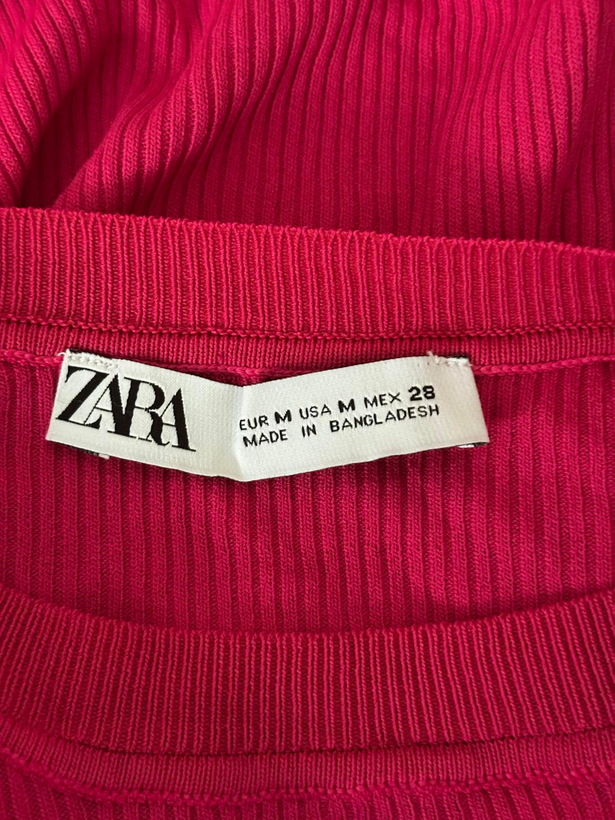 ZARA women’s ribbed knit top & dress bundle – 4 pieces