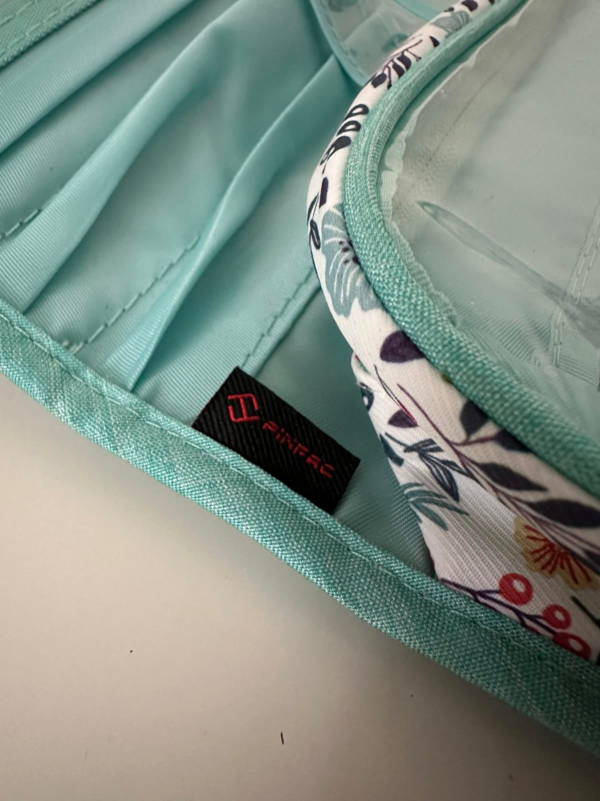 Finpac Floral Hanging Toiletry Travel Bag