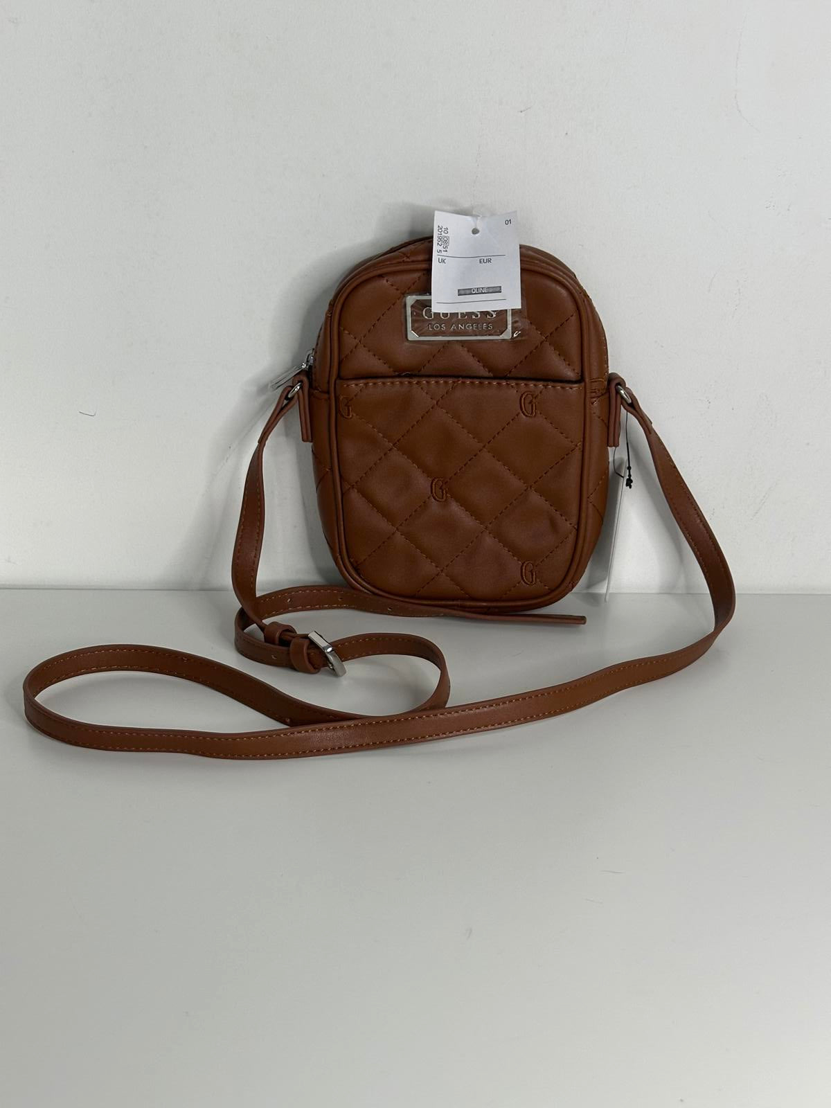 Guess Quilted Crossbody Bag – Small Travel Shoulder Bag