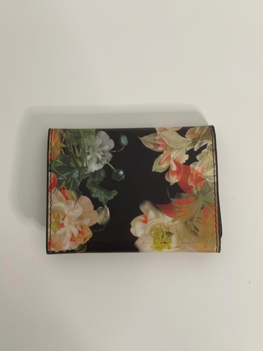 Ted Baker Floral Print Wallet with Rose Gold Bow
