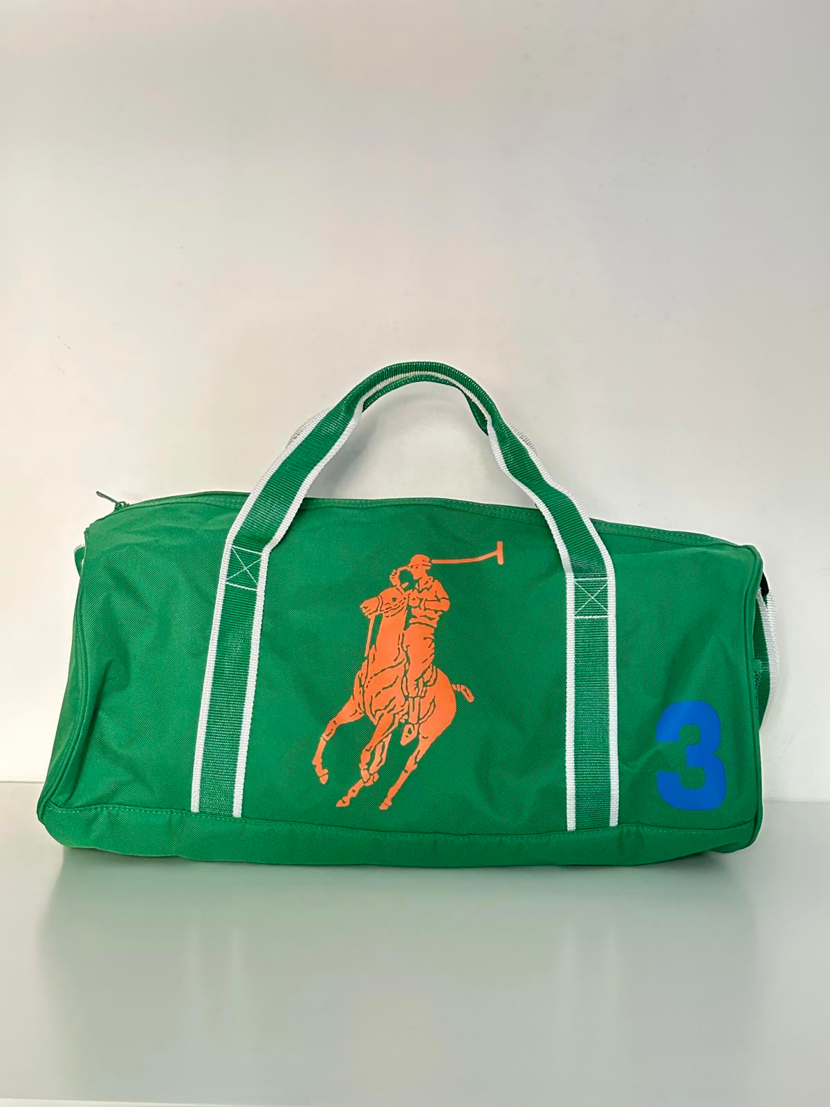 Ralph Lauren Big Pony Collection Green Duffel Bag – Iconic Sports Travel Holdall