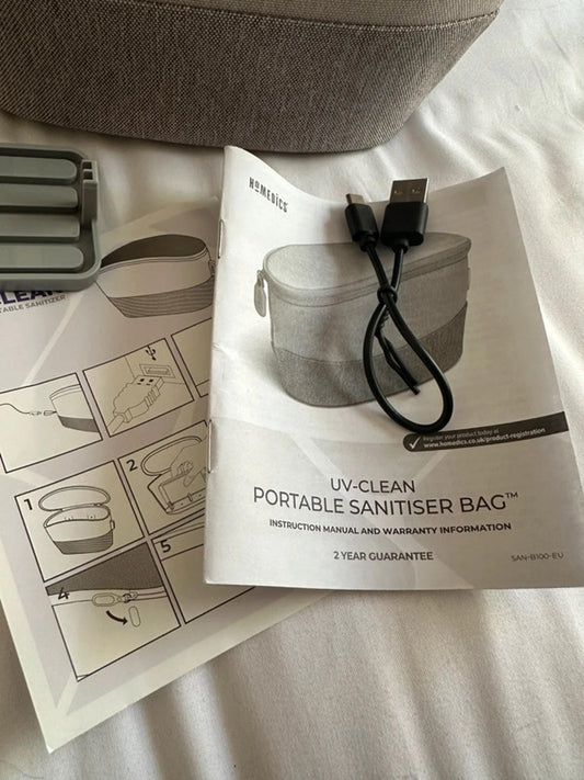 UV Clean Portable Sanitiser Bag