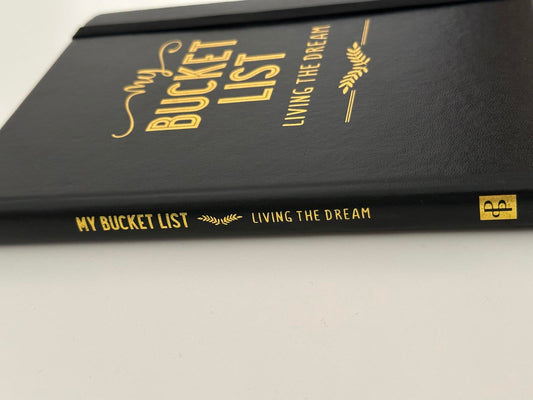 Peter Pauper Press "My Bucket List – Living the Dream" Guided Journal