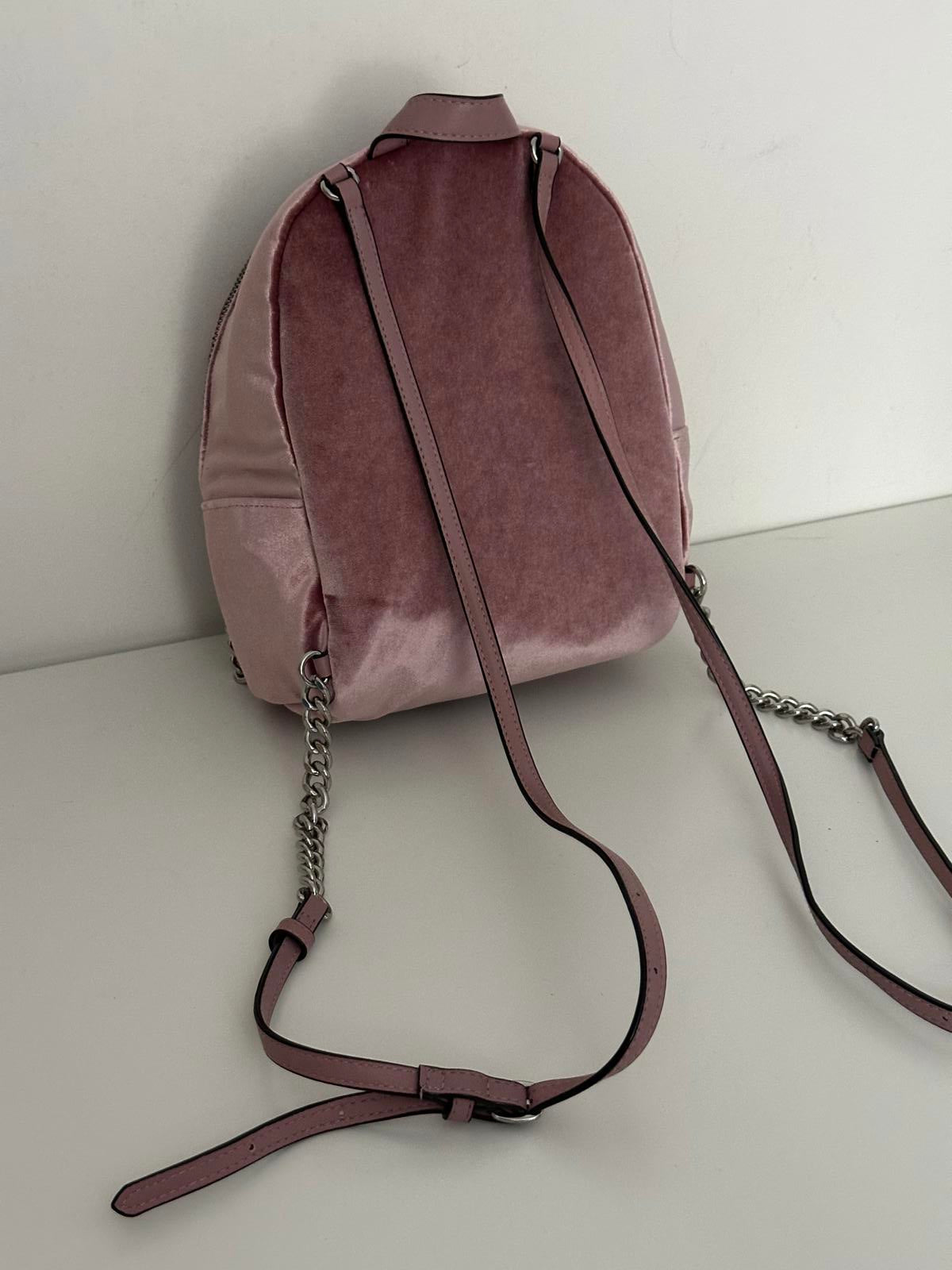 Victoria’s Secret Pink Velvet Studded Backpack