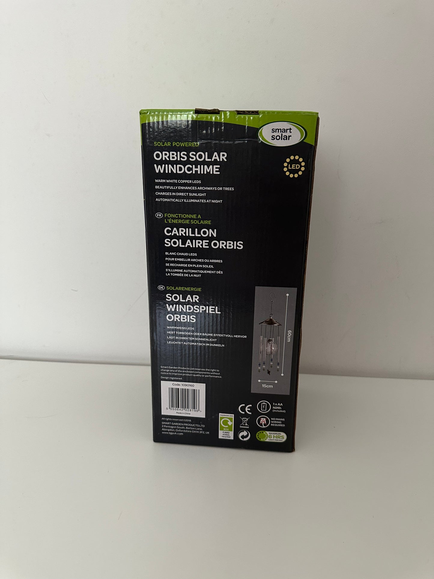Orbis Solar Windchime – Smart Solar LED