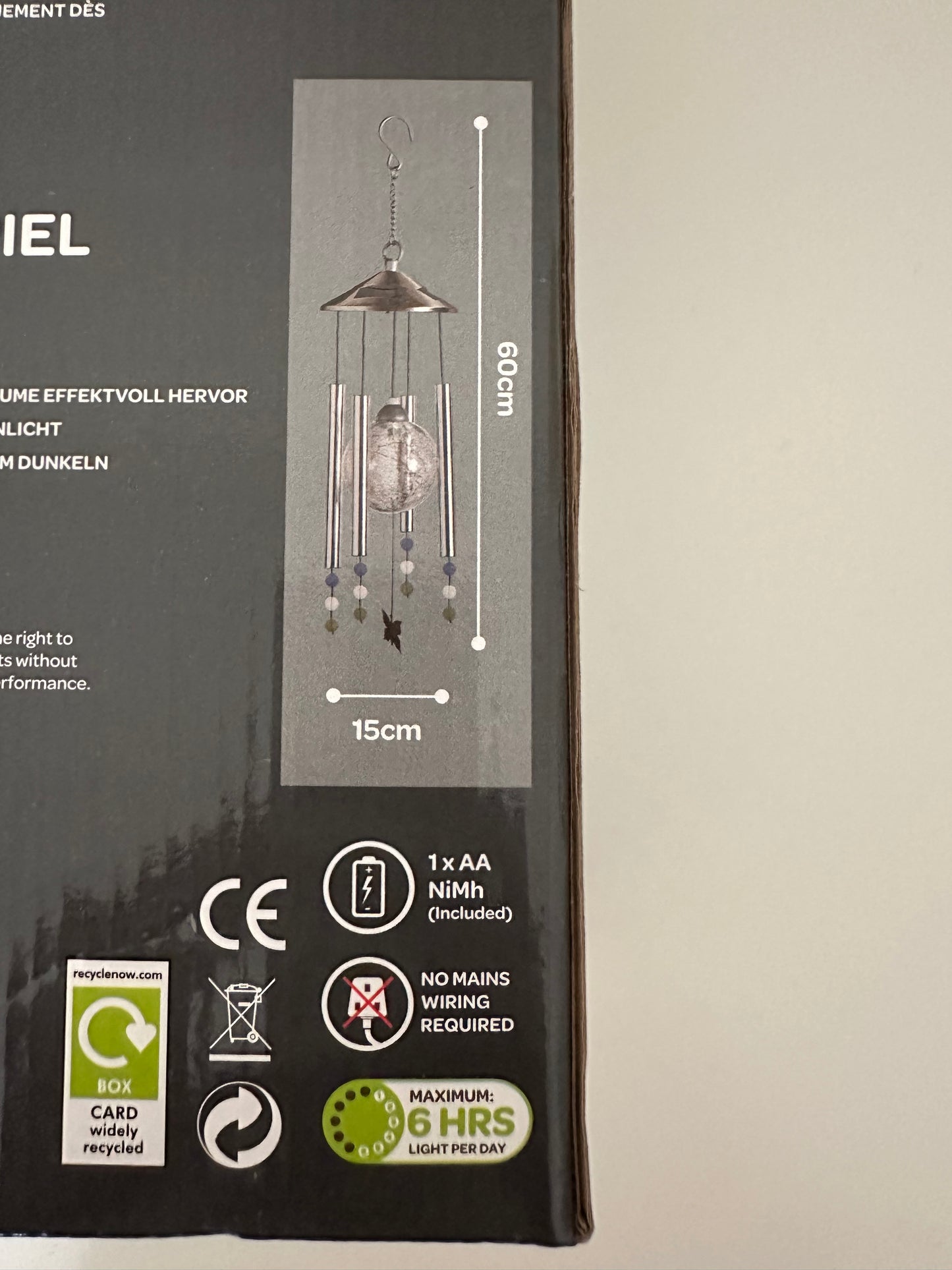 Orbis Solar Windchime – Smart Solar LED
