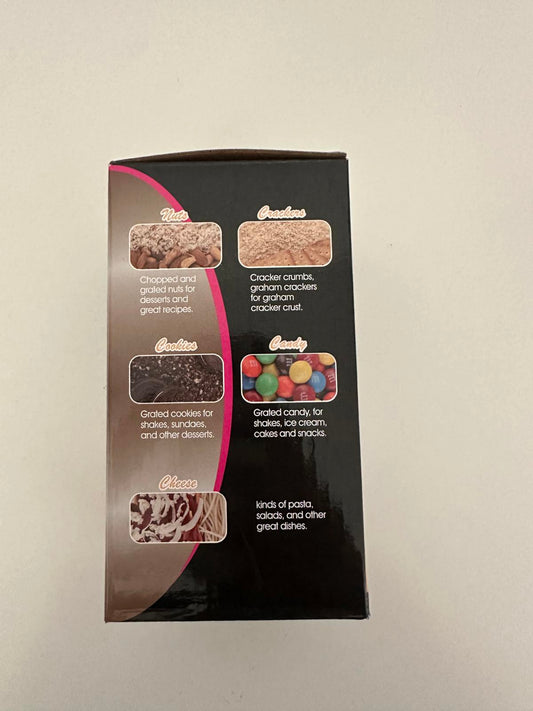 Cheese Mill – All-Purpose Grater for Cheese, Nuts, Cookies & More