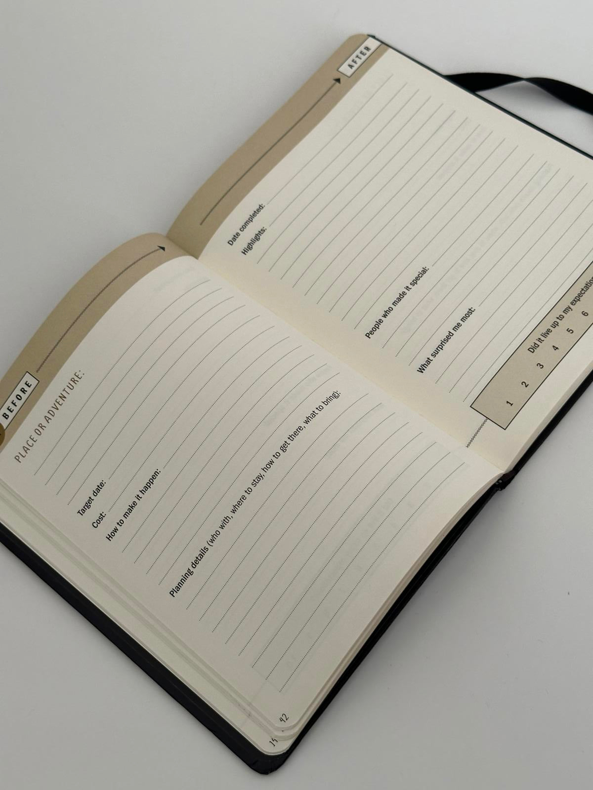 Peter Pauper Press "My Bucket List – Living the Dream" Guided Journal