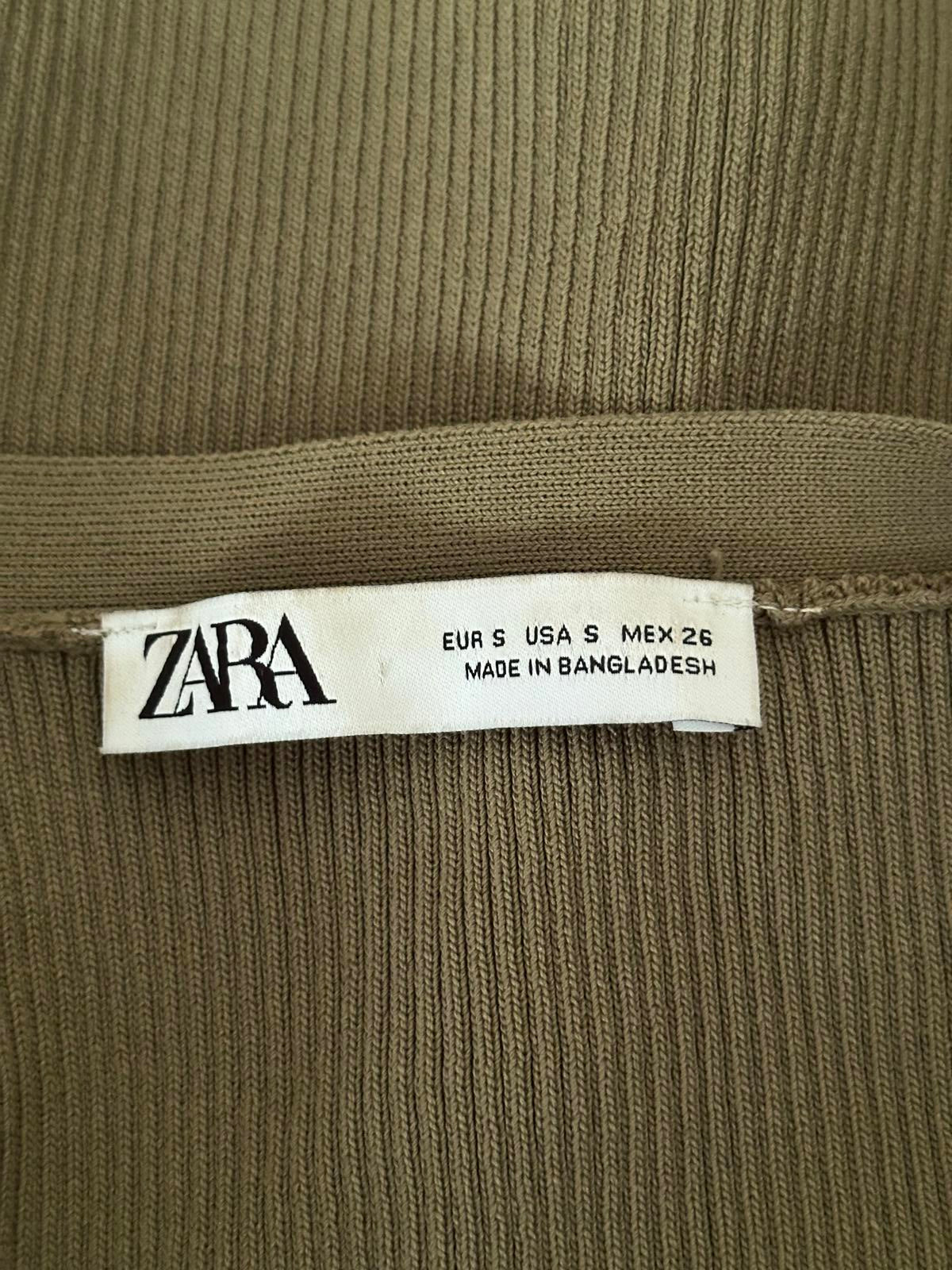 ZARA women’s ribbed knit top & dress bundle – 4 pieces