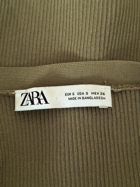 ZARA women’s ribbed knit top & dress bundle – 4 pieces