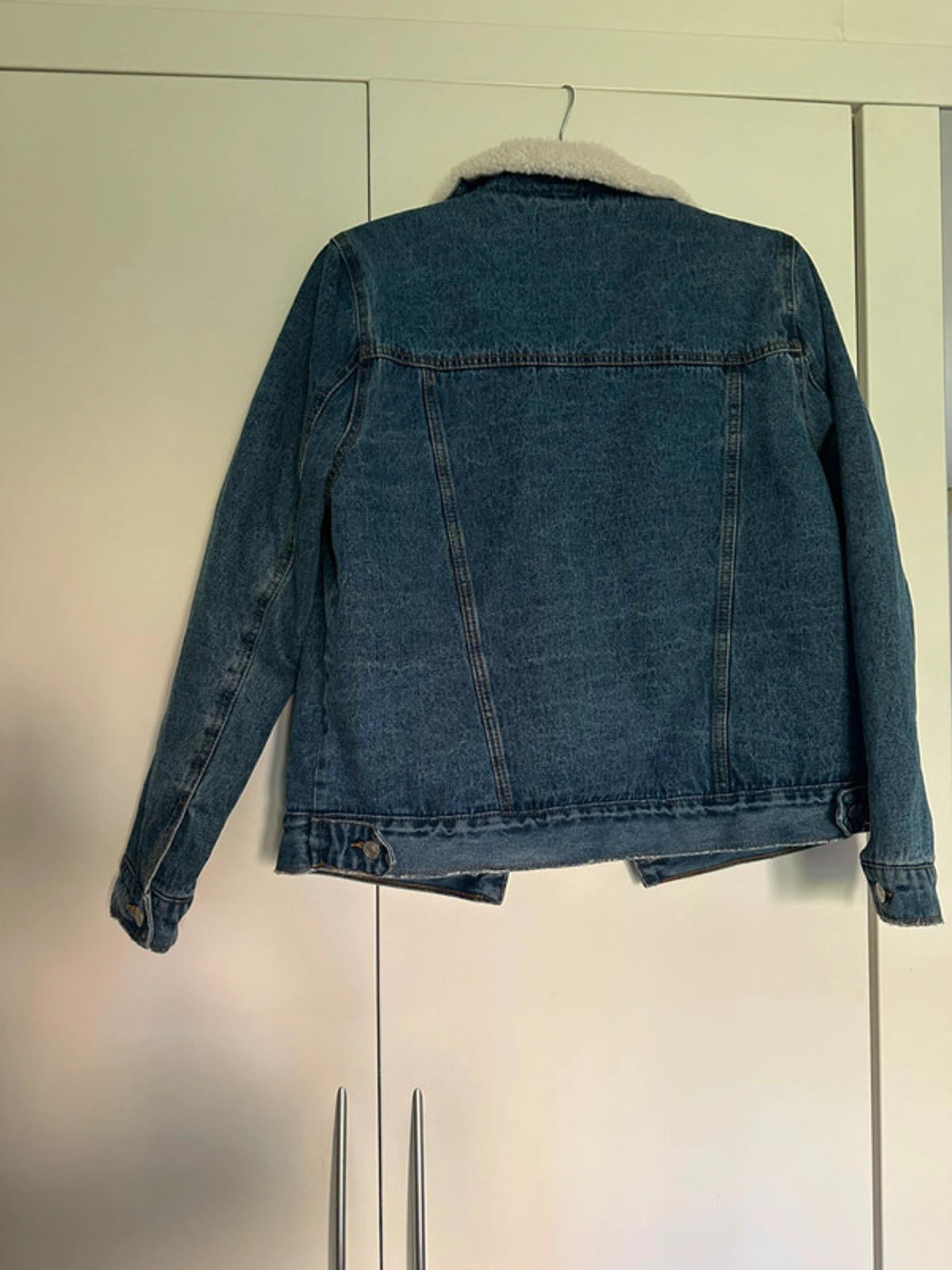 Denim & Co. Sherpa Lined Denim Jacket