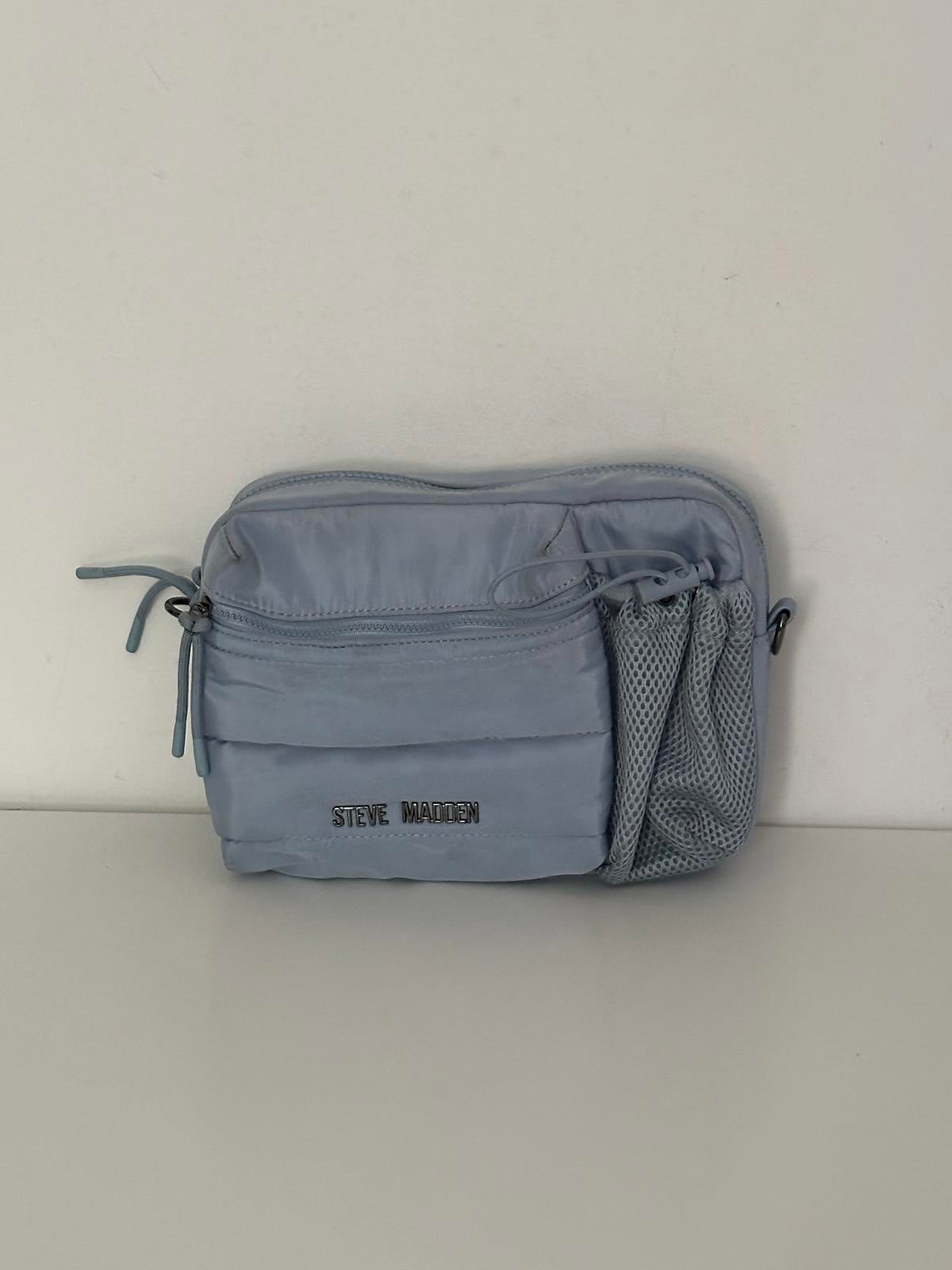 Steve Madden Light Blue Crossbody Bag with Adjustable Strap