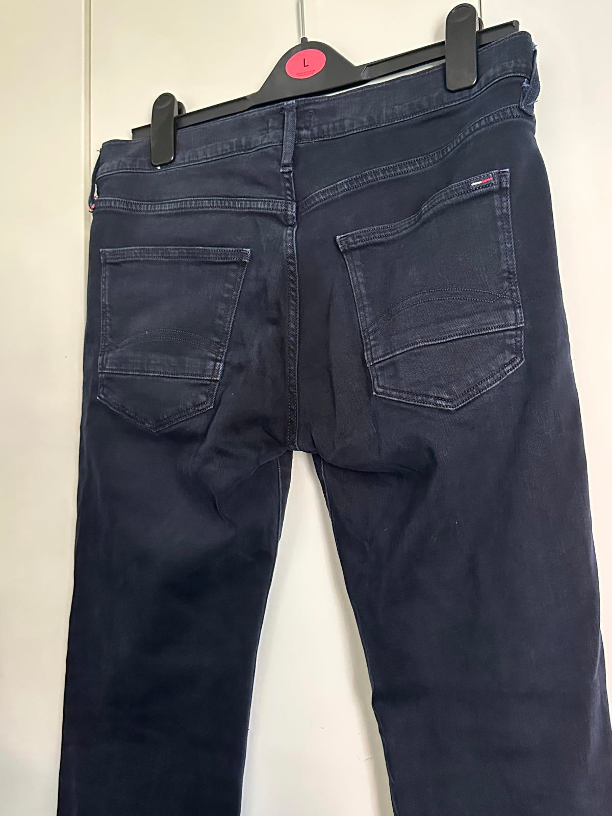 Tommy Hilfiger Denim Classic Straight Sutton Jeans – Black – W32 L34